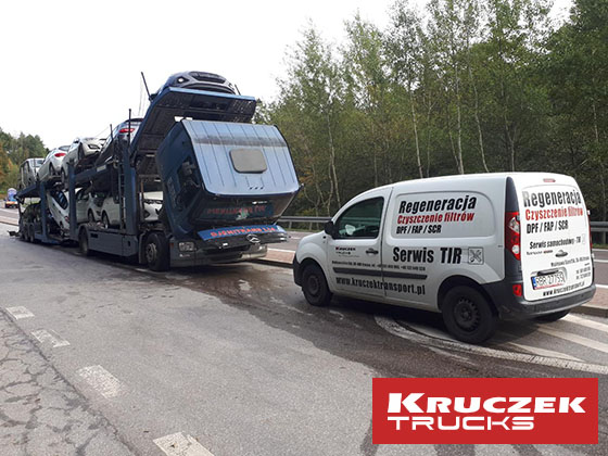 naprawy ciężarówek na drodze